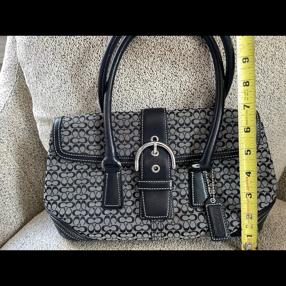 Vintage Monogram Coach Buckle Bag - Picture 7 of 9